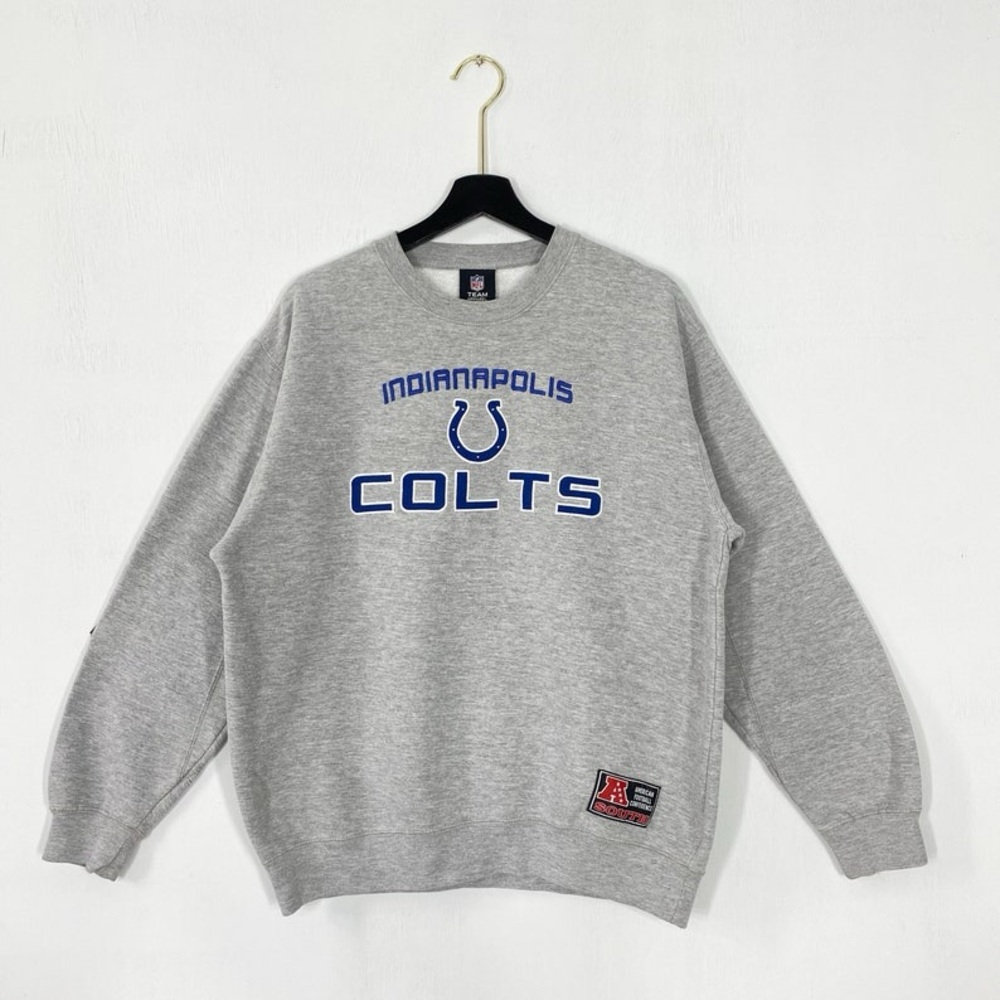 Gently Used Vintage NFL Indianapolis Colts Crewneck Sweatshirt - Size Medium